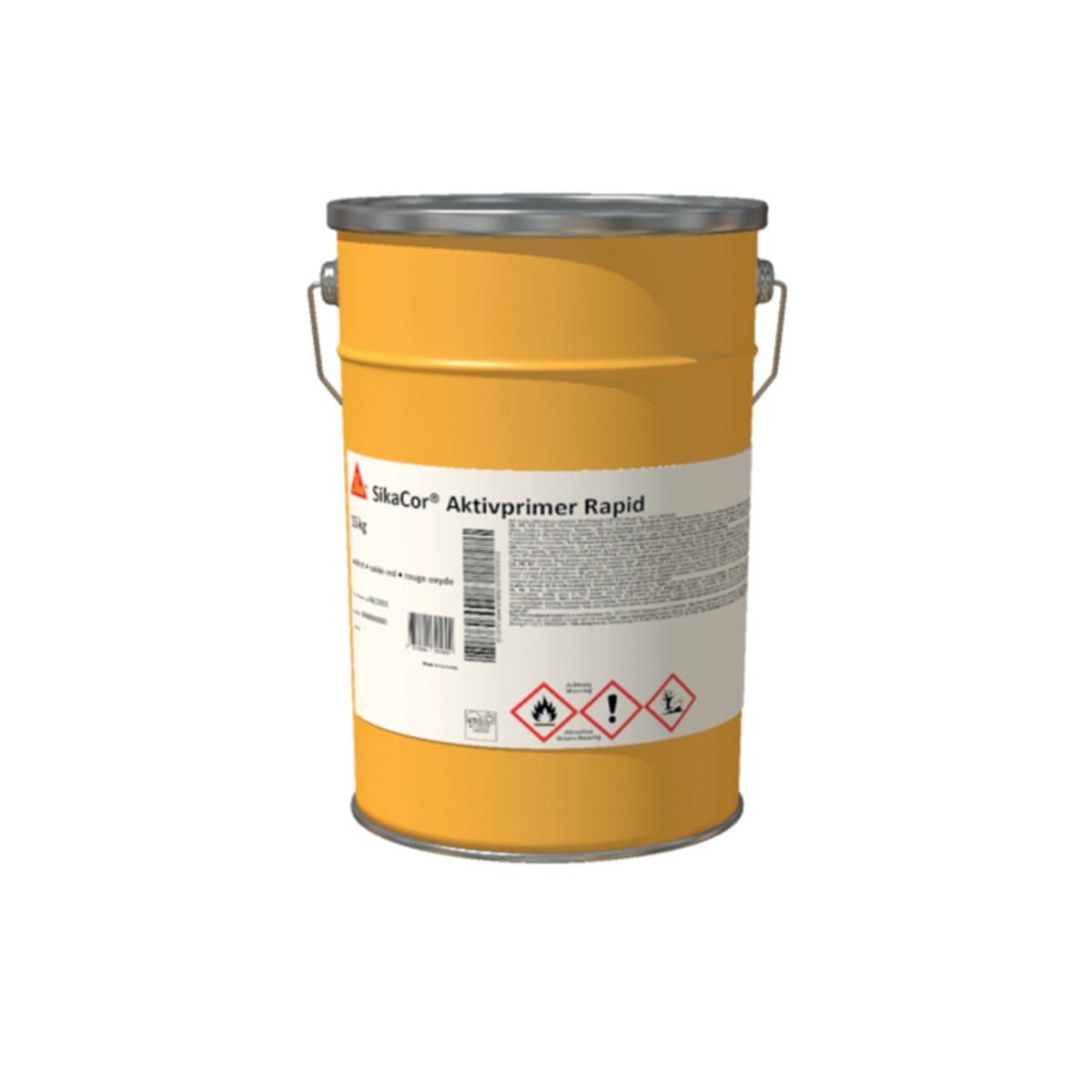 SikaCor® Aktivprimer Rapid жовтий, червоний - грунт для металевих поверхонь, очищених вручну