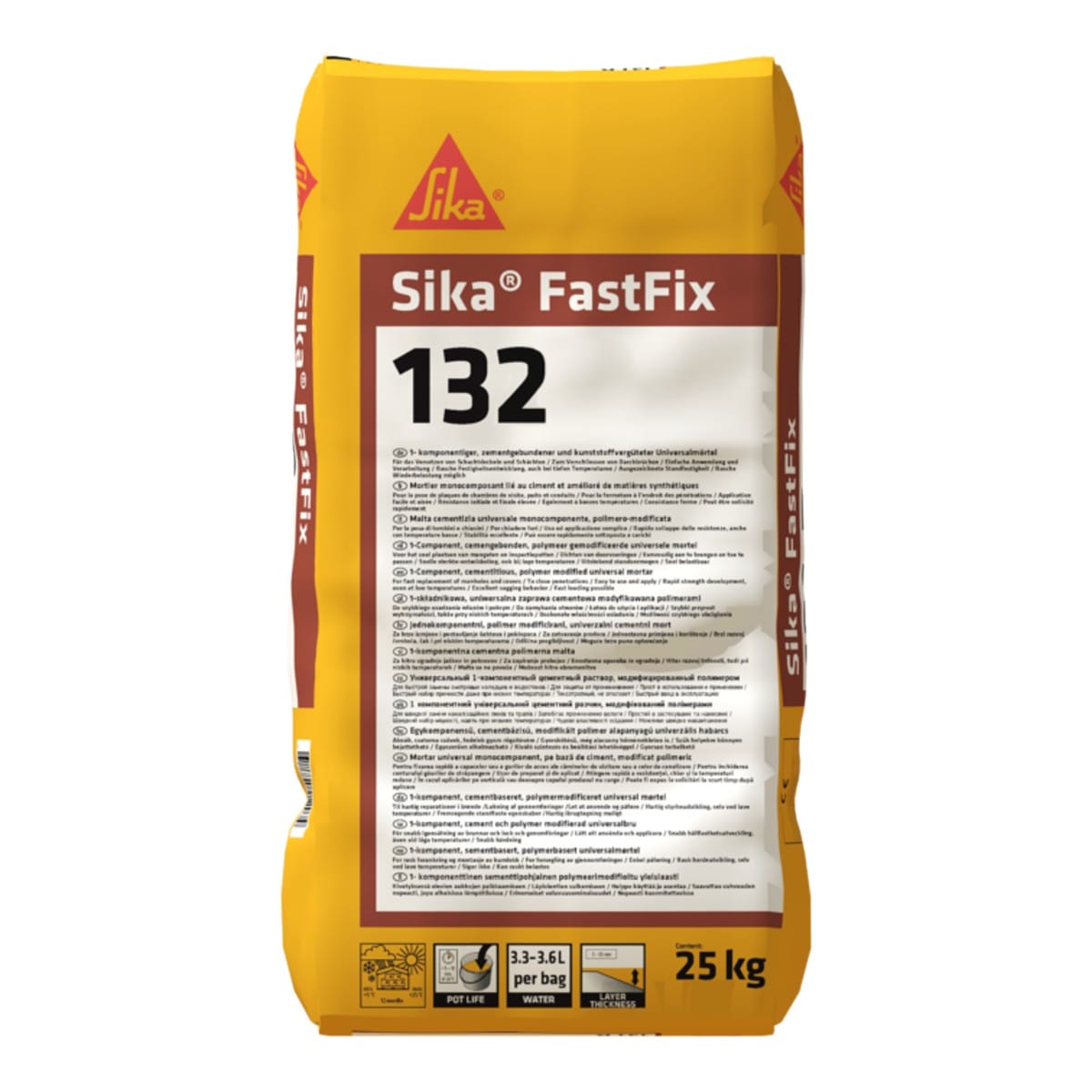 Sika® FastFix-132 - розчин для укладання каменю та бруківки